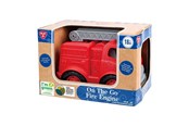 Zabawki dla niemowlat - PLAY Biobased Fire Truck Red - 4901