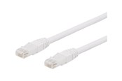 Kabel sieciowy - Deltaco patch cable - 10 m - white - Biały - 10m - TP-610VAU