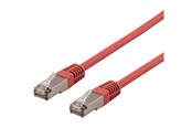 Kabel sieciowy - Deltaco STP-63RAU - patch cable - 3 m - red - Czerwony - 3m - STP-63RAU