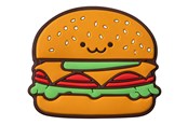 Telefon - Inne akcesoria - Laut MAGMOJI Silly Hamburger moji - L_MM_HAM