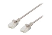 Kabel sieciowy - Deltaco patch cable - 50 cm - grey - Szary - 0.5m - UUTP-1010
