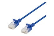Kabel sieciowy - Deltaco patch cable - 50 cm - blue - Niebieski - 0.5m - UUTP-1011