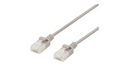 Kabel sieciowy - Deltaco patch cable - 3 m - grey - Szary - 3m - UUTP-1050