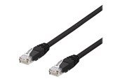 Kabel sieciowy - Deltaco TP-620SAU - patch cable - 20 m - black - Czarny - 20m - TP-620SAU