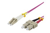 Kabel sieciowy - Deltaco LCSC-701 - patch cable - 1 m - pink - Różowy - 1meter - LCSC-701