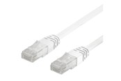 Kabel sieciowy - Deltaco LAN - CAT 6 - UTP - Biały - 0.3m - TP-603V-50P