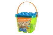 Zabawki na zewnatrz - PLAY Beach Set Castle with Accessories 21pcs. - 5445