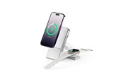 Telefon - Adapter i Ladowarka - ALOGIC Matrix+ 3-in-1 Magnetic Charging Dock - MSPBDDAWCWH-G