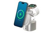 Telefon - Adapter i Ładowarka - ALOGIC PowerPod 4-in-1 Qi2 Fast Wireless Charging Stand - AL41WCPO-WH