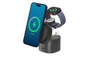 Telefon - Adapter i Ładowarka - ALOGIC PowerPod 4-in-1 Qi2 Fast Wireless Charging Stand - AL41WCPO-BK