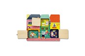 Zabawki drewniane - SES Creative I learn - Latches board - 14694