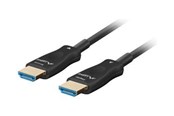 Kabel wyświetlacza - Lanberg HDMI cable - 10 m - CA-HDMI-30FB-0100-BK