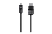 Kabel wyświetlacza - Belkin adapter cable - DisplayPort / HDMI - 1.8 m - F2CD080BT06