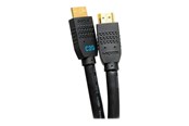 Kabel wyświetlacza - C2G 35ft Ultra Flexible 4K Active HDMI Cable Gripping 4K 60Hz - In-Wall M/M - HDMI cable with Ethernet - 10.7 m - C2G10383