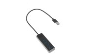 USB hub - Insmat - hub - 4 ports USB hub - 4 - USB 3.2 - Czarny - 133-1040