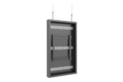 Uchwyty ścienne, uchwyty AV i meble AV - Multibrackets M Pro Series enclosure - small - for flat panel - high brightness - black (RAL 9005) - Max 25 kg - recommended for 46" - 7350105219351