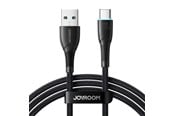 Kabel USB - Joyroom  Starry series SA32-AC6 100W USB-A / USB-C cable 1m - black - 6956116759629