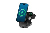 Telefon - Adapter i Ladowarka - ALOGIC Flip 2-in-1 Qi2 Fast Wireless Charging Stand - AL21WCFL-BK