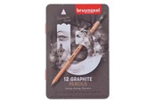 Kreatywne gry - Bruynzeel Expression Graphite Pencils Tin 12 - 60311012