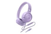 Słuchawki, zestaw słuchawkowy - JBL TUNE 520C - Purple - JBLT520CPUR