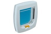 Koty - Ferplast - Dog & Cat Door Swing 1 2-Way - White - Small - 705.2010
