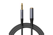 Kabel audio - Joyroom stereo audio cable AUX 3.5 mm mini jack (male) - mini jack (female) 1.2 m black (SY-A09) - SY-A09