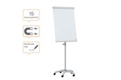 Konferencja i prezentacja - Nobo Essence Mobile Steel Magnetic Whiteboard Easel - 1915716