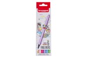 Kreatywne gry - Bruynzeel Fineliner Set Pastel 6 Colors - 60241206