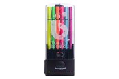 Kreatywne gry - Bruynzeel Fineliner Set Neon & Pastel 12 Colors - 60241212
