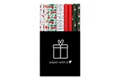 Materialy hobbystyczne - Rotolux - Gift Wrapping Paper Christmas Collection 50 Rolls - Jollyparty consumerbox