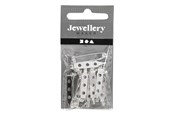 Artykuly Artystyczne & Rzemieslnicze - Creativ Company - Brooch pin Silver plated 25mm 10 pcs. - 600720