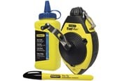 Narzedzia pomiarowe - Stanley 0-47-681 FatMax chalk line 30m + 115g chalk + marker - 0-47-681