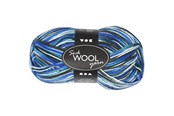 Przedza i akcesoria - Creativ Company - Sock yarn Blue/Turquoise 200cm - 41322