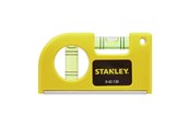 Narzędzia pomiarowe - Stanley 0-42-130 Pocket Spirit Level 85 x 47mm with Magnet - 0-42-130
