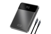 Powerbank - 4smarts Power Bank Enterprise Slim - 20000 mAh Powerbank - Czarny - 20000 mAh - 4S540622