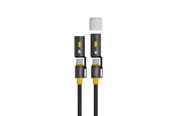 Kabel USB - 4smarts 3-in-1 USB-C Cable Set Explorer 240W - 1.5 m - 541240