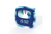 Dekoracje - MOB Alarm Clock with Light Billy Clock Blue Wave - BILLY-BLW-01
