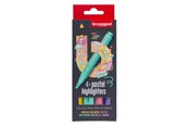 Kreatywne gry - Bruynzeel Highlighters Set Pastel 4 Colors - 60283104
