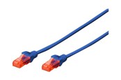 Kabel sieciowy - DIGITUS Professional patch cable - 50 cm - blue - Niebieski - 0.5m - DK-1617-005/B