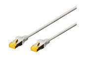 Kabel sieciowy - DIGITUS Professional patch cable - 25 cm - grey - Szary - 0.25m - DK-1644-A-0025