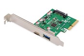 Kontroler, sterownik - DIGITUS USB Type-C + USB Type-A PCIe Card - DS-30225