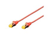 Kabel sieciowy - DIGITUS patch cable - 7 m - red - Czerwony - 7m - DK-1644-A-070/R