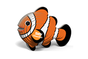 Kreatywne gry - Eugy Clownfish - 720-EG-037
