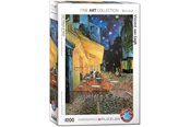 Puzzle - Eurographic Cafe Terrace at Night Smart Cut(1000) - 709-6000-2143
