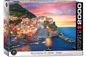 Puzzle - Eurographic Manarola at Dusk Italy(2000) - 709-8220-5635