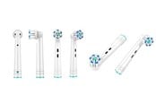 Szczoteczka elektryczna do zebów - Nordic Quality Akcesoria Pro Gum Care Brush Heads - 4-Pack - EB60P-4