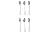 Szczoteczka elektryczna do zebów - Oclean Akcesoria Brush Head Gum Care 6 Pack White - C04000391
