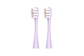 Szczoteczka elektryczna do zębów - Oclean Akcesoria Brush Head Professional Clean 2 Pack Purple - C04000274