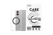 Telefon - Pokrowiec i etui - CARE by PanzerGlass Flagship Case Transparent Urban Combat w. Black Qi Compatible Samsung S25 Edge - CR68931