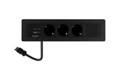 Kabel zasilajacy (zewnetrzny) - Deltaco OFFICE Power Strip - 3 Outlets - GT-1303